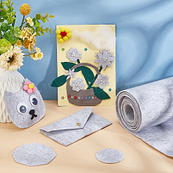 Войлочная ткань из полиэстера&nbsp;DIY-WH0430-456A-02