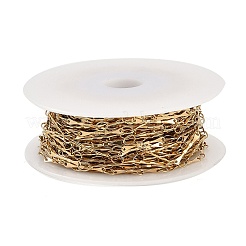 Ионное покрытие (ip) 304 нержавеющая сталь скрученные овальные звенья цепи&nbsp;CHS-K017-04G