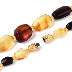 Натуральные янтарные самородки&nbsp;NJEW-T019-09