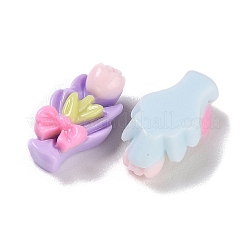 Непрозрачные кабошоны из смолы&nbsp;RESI-K027-33B