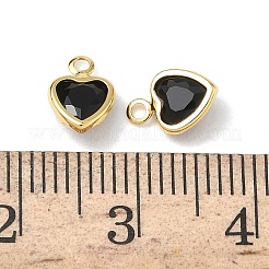 Латунь стекло амулеты&nbsp;KK-Z136-19G-03