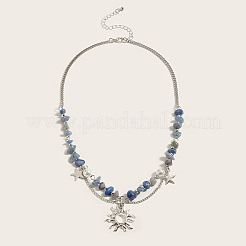 Модный кулон в виде звезды-солнца из цинкового сплава&nbsp;FS-WG24785-03