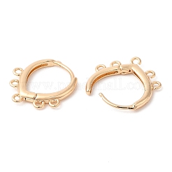 Латунная фурнитура для хооп серег&nbsp;KK-Q770-12G