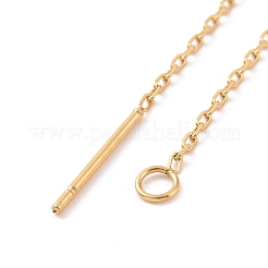 Ионное покрытие (ip) 304 нержавеющая сталь серьги-гвоздики фурнитура&nbsp;STAS-E161-06G