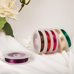 Круглая медная проволока для изготовления ювелирных изделий&nbsp;CWIR-BC0001-0.3mm-03C