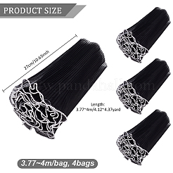 4 пакет полиэстеровая упаковочная бумага для цветочного букета&nbsp;ORIB-BC0001-12A