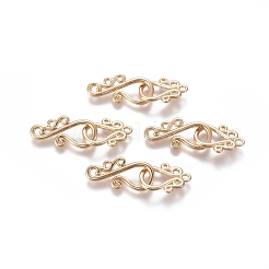 Латуни крюка и S-крючок застежки&nbsp;LS-KK-G381-10G