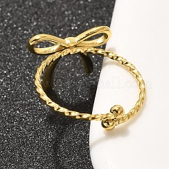 Кольцо-манжета из нержавеющей стали 304 для женщин&nbsp;LS-RJEW-B109-01G-02