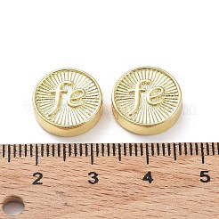 Покрытие стойки экологически чистыми латунными бусинами&nbsp;KK-Z036-02A-G