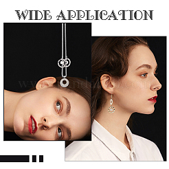 24 шт. 4 подвески из нержавеющей стали 201&nbsp;STAS-UN0035-43