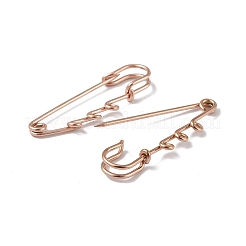 Ионное покрытие (ip) 304 нержавеющая сталь булавки брошь фурнитура&nbsp;STAS-I673-06RG