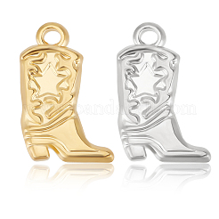 10 шт. подвески из нержавеющей стали 304 двух цветов&nbsp;STAS-BBC0007-03