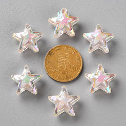 Прозрачные акриловые бусины TACR-S152-11B-06