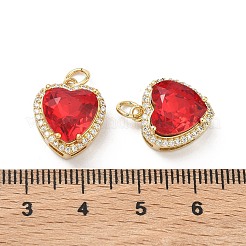 Латунные микро проложить кубического циркония подвески&nbsp;KK-C252-02A-G