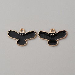 Подвески из эмали и сплава&nbsp;ENAM-WH0057-45B