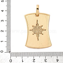 Латунные микро проложить кубического циркония подвески&nbsp;KK-U076-02G-05