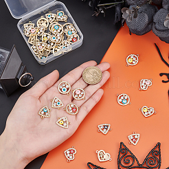 36 шт. 18 стиля стойки с покрытием из светло-золотого сплава&nbsp;ENAM-PH0001-88