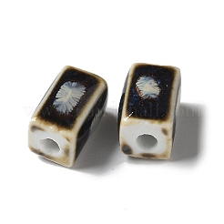 Фарфоровые бусины ручной работы&nbsp;PORC-L080-D09