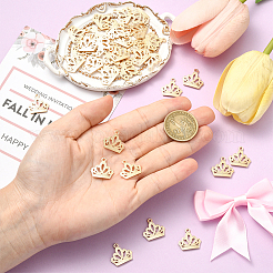 60 шт. подвески из сплава в виде короны&nbsp;FIND-SC0018-03