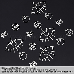 16 шт. 4 подвески из нержавеющей стали 201 с лазерной резкой&nbsp;STAS-UN0028-97