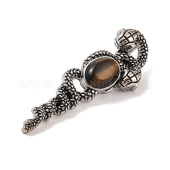 Природных тигровый глаз подвески&nbsp;G-A224-03AS-09