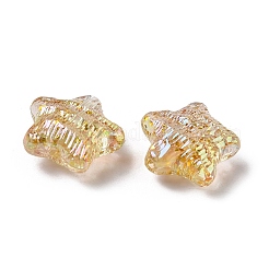 Уф-покрытие прозрачные акриловые бусины&nbsp;OACR-G051-01C