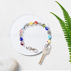 1шт стеклянный брелок&nbsp;HJEW-SC0002-29