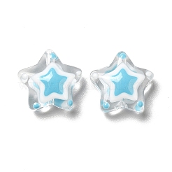 Стекло с эмалевыми бусинами&nbsp;LAMP-M011-01A