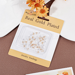 30 шт. фурнитура для сережек-клипс из нержавеющей стали 304 и пластика&nbsp;STAS-BBC0004-01