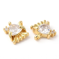 Стойки обшивки латунь микро проложить Циркон подвеску&nbsp;KK-R143-07G