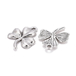 Ирландский тибетский стиль сплава трилистник подвески&nbsp;LS-TIBEP-EA11722YKG-AS-LF