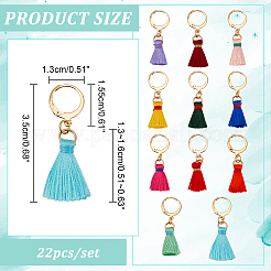 Маркеры для подвесок с кисточками из нейлоновой нити&nbsp;HJEW-AB00492