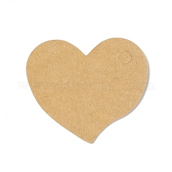 100шт пустые подарочные бирки из крафт-бумаги&nbsp;LS-CDIS-B001-09