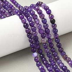 Природный агат бисер нитей&nbsp;G-C082-A01-53