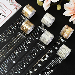 6 шт. 6-х цветные самоклеящиеся наклейки для домашних животных&nbsp;DIY-SP0005-54