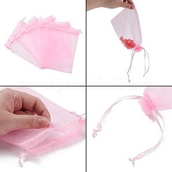 Подарочные пакеты из органзы с кулиской&nbsp;X-OP-R016-13x18cm-02