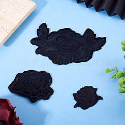 9 шт. 3 стиля компьютерной вышивки тканевых нашивок&nbsp;PATC-TA0001-28