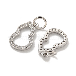 Латунные микро проложить кубического циркония подвески&nbsp;KK-L075-015P