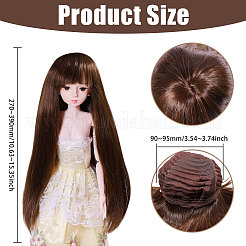 1 шт. парик из химического волокна&nbsp;AJEW-CA0005-13A