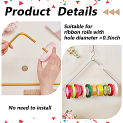 2шт. 2-х цветная вешалка для одежды из алюминиевого сплава&nbsp;AJEW-FG0005-15