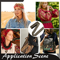 Этническая полиэстеровая лента&nbsp;OCOR-WH0109-043B