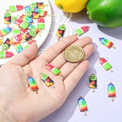 Подвески из сплава с принтом в 30 стилях&nbsp;PALLOY-CJ0002-49