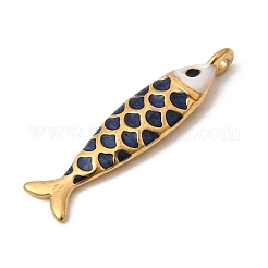 Подвески из нержавеющей стали 304 с эмалью&nbsp;STAS-B128-52G-04