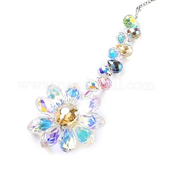 Стеклянные цветы подвесные ловцы солнца&nbsp;HJEW-C009-01A