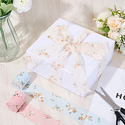 Лента из полиэстера с бахромой и цветочным принтом длиной 5 м&nbsp;OCOR-WH20006-19B