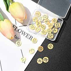 24 шт. 12 стиля 201 звеньев/соединителей из нержавеющей стали&nbsp;STAS-FS0002-07