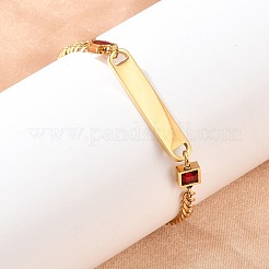 Браслеты из нержавеющей стали 304&nbsp;BJEW-A146-03G