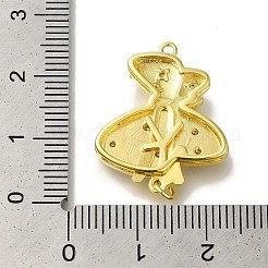 Покрытие стойки латунь микро паве застежка для коробки из циркония&nbsp;KK-H485-31G