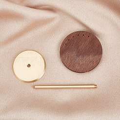 Подставка для серег из орехового дерева&nbsp;EDIS-WH0029-88A