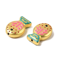 Бусины из стеклянной эмали&nbsp;GLAA-B035-01D